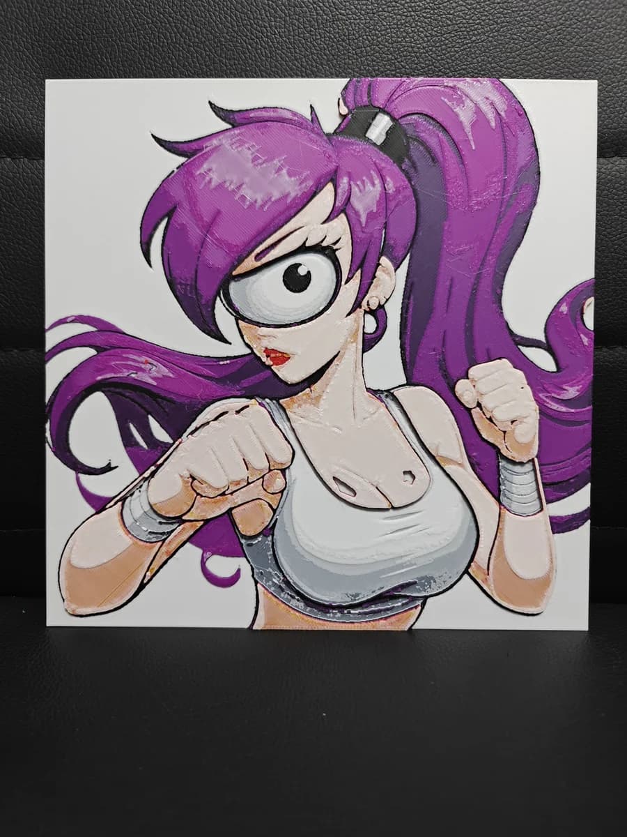 Leela by TheHueforgeLady HueForge model: Leela by TheHueforgeLady