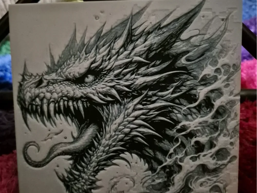 The dragon hueforge by Buntsta HueForge model: The dragon hueforge by Buntsta