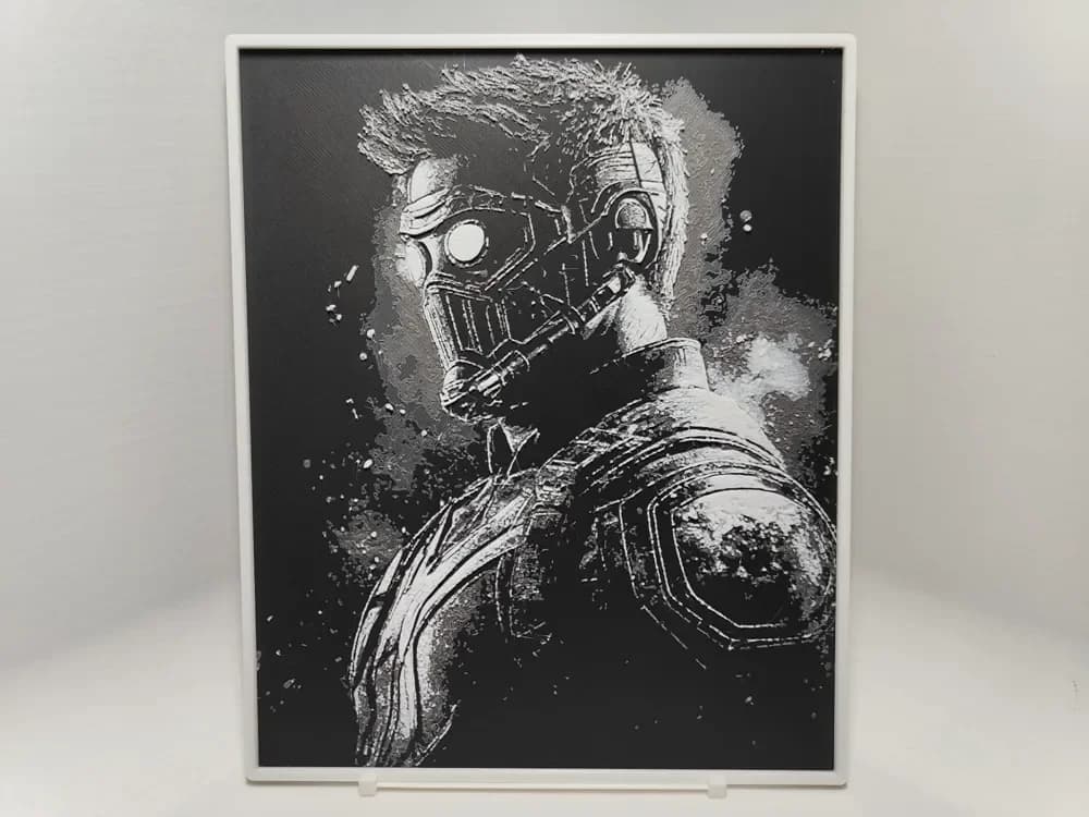 Star-Lord - Hueforge by BeaN HueForge model: Star-Lord - Hueforge by BeaN