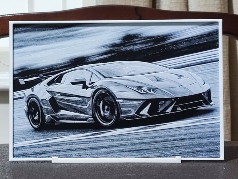 Huracan - 2 Color HueForge by BoDad HueForge model: Huracan - 2 Color HueForge by BoDad