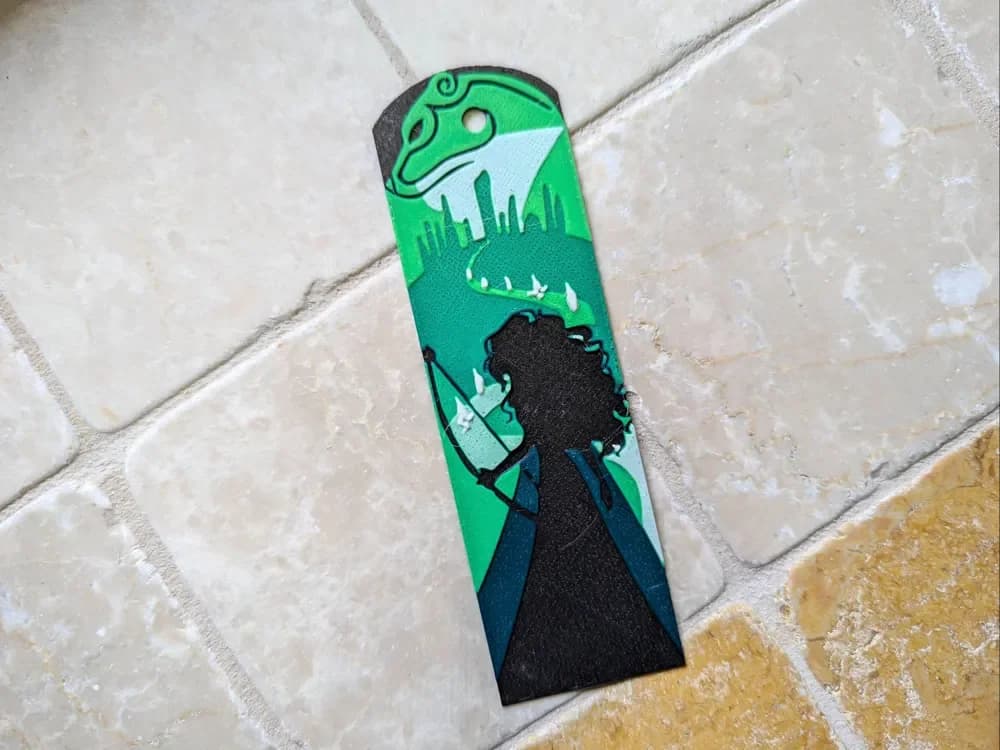 Merida - Brave Bookmark Hueforge by suaimondi HueForge model: Merida - Brave Bookmark Hueforge by suaimondi