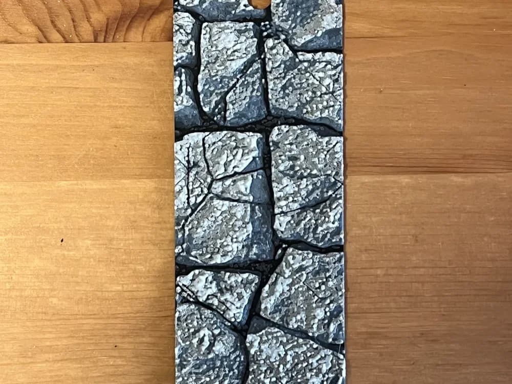 stone bookmark by Morganja HueForge model: stone bookmark by Morganja