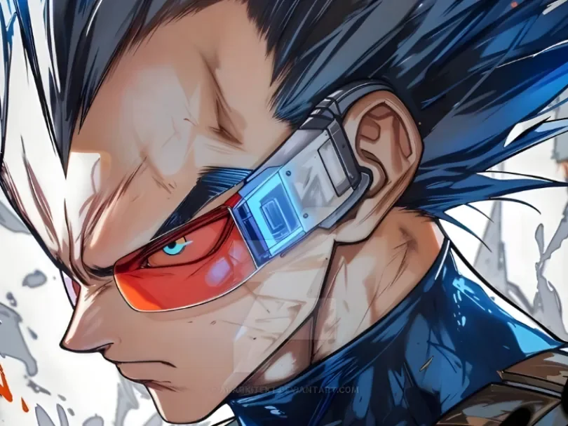 Vegeta Hueforge Art by 3D Gallery Realm HueForge model: Vegeta Hueforge Art by 3D Gallery Realm
