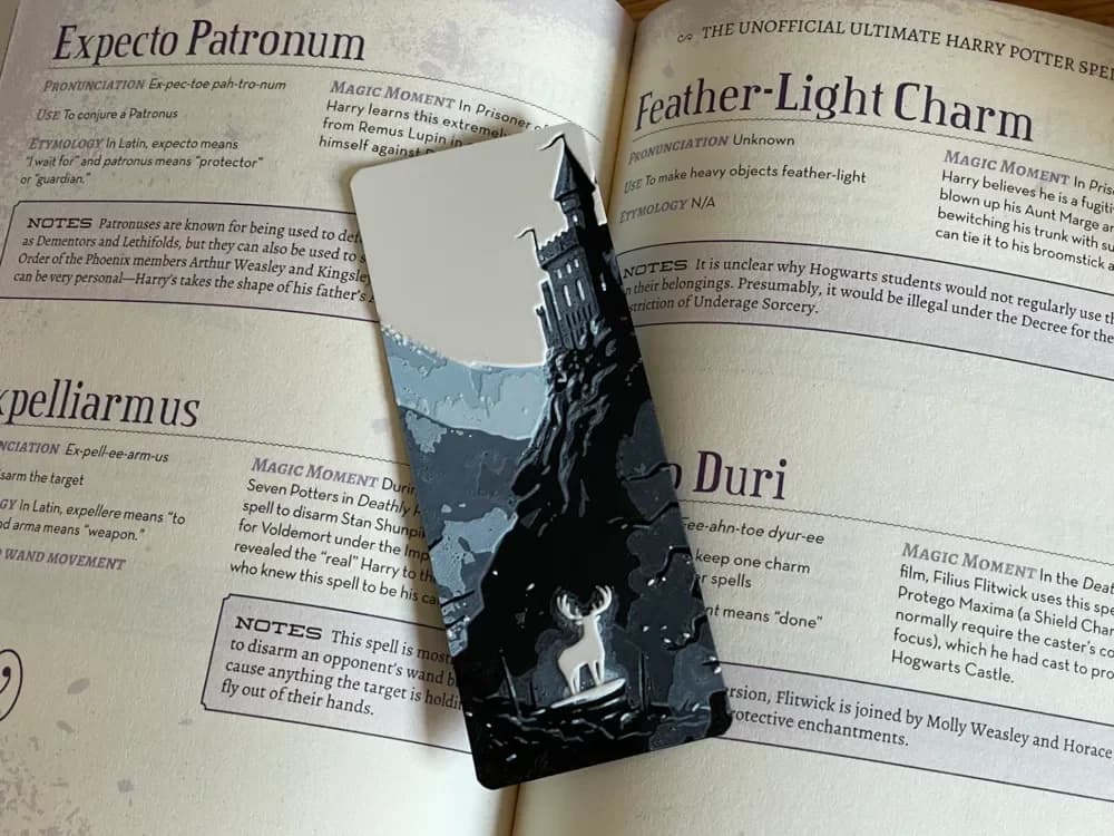 Harry Potter Hueforge Bookmark by NiiON HueForge model: Harry Potter Hueforge Bookmark by NiiON