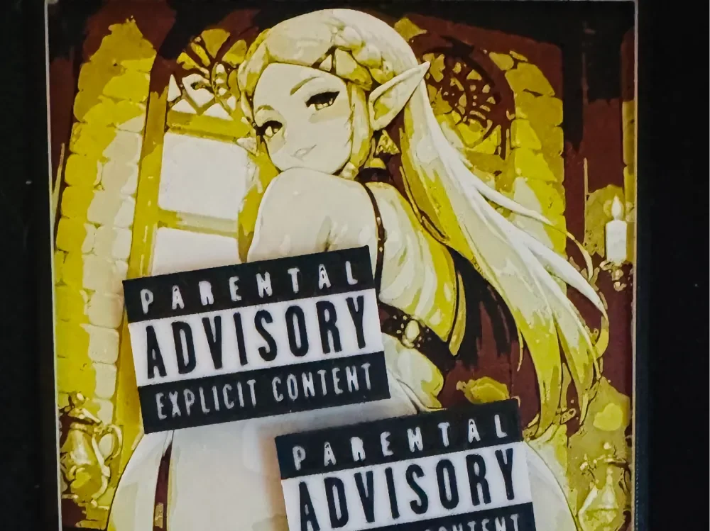 (NSFW) Zelda in Hell by World of Glt 3d HueForge model: (NSFW) Zelda in Hell by World of Glt 3d