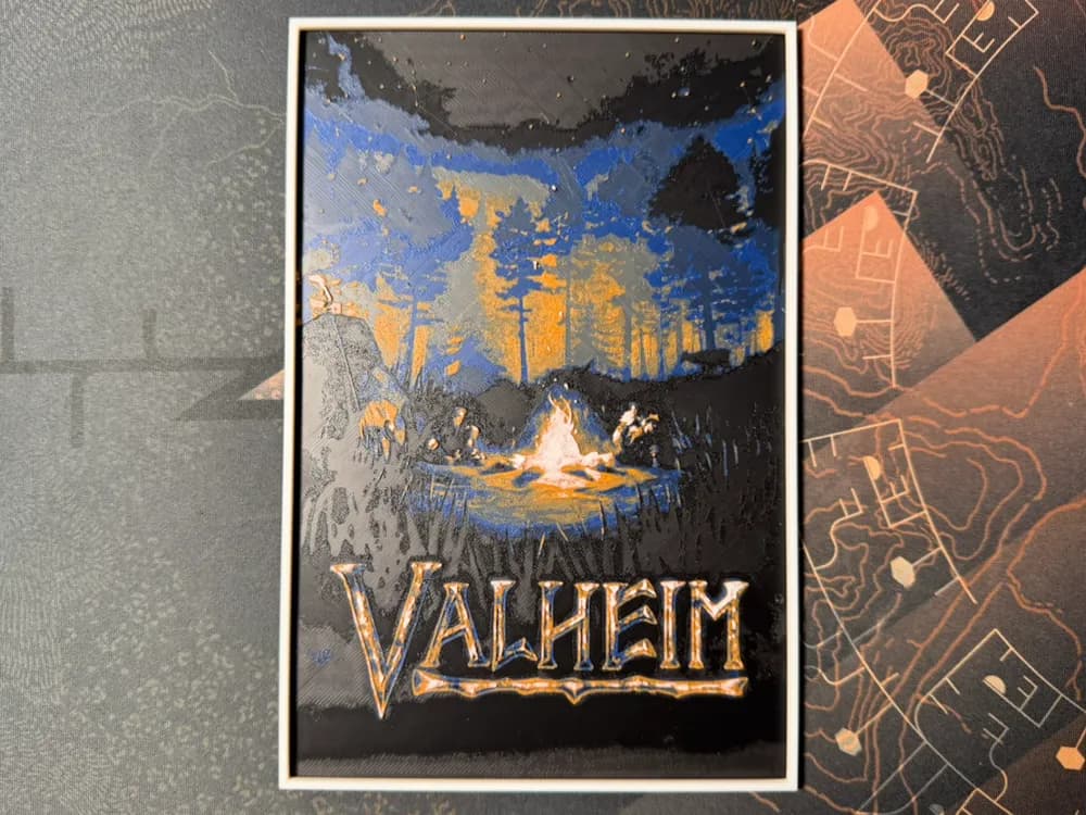Valheim - HueForge by ZorPrime7 HueForge model: Valheim - HueForge by ZorPrime7