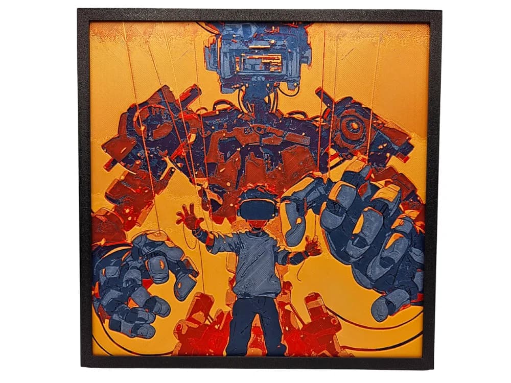 HueForge model: VR Puppet Master 2 by BusyKikiBee