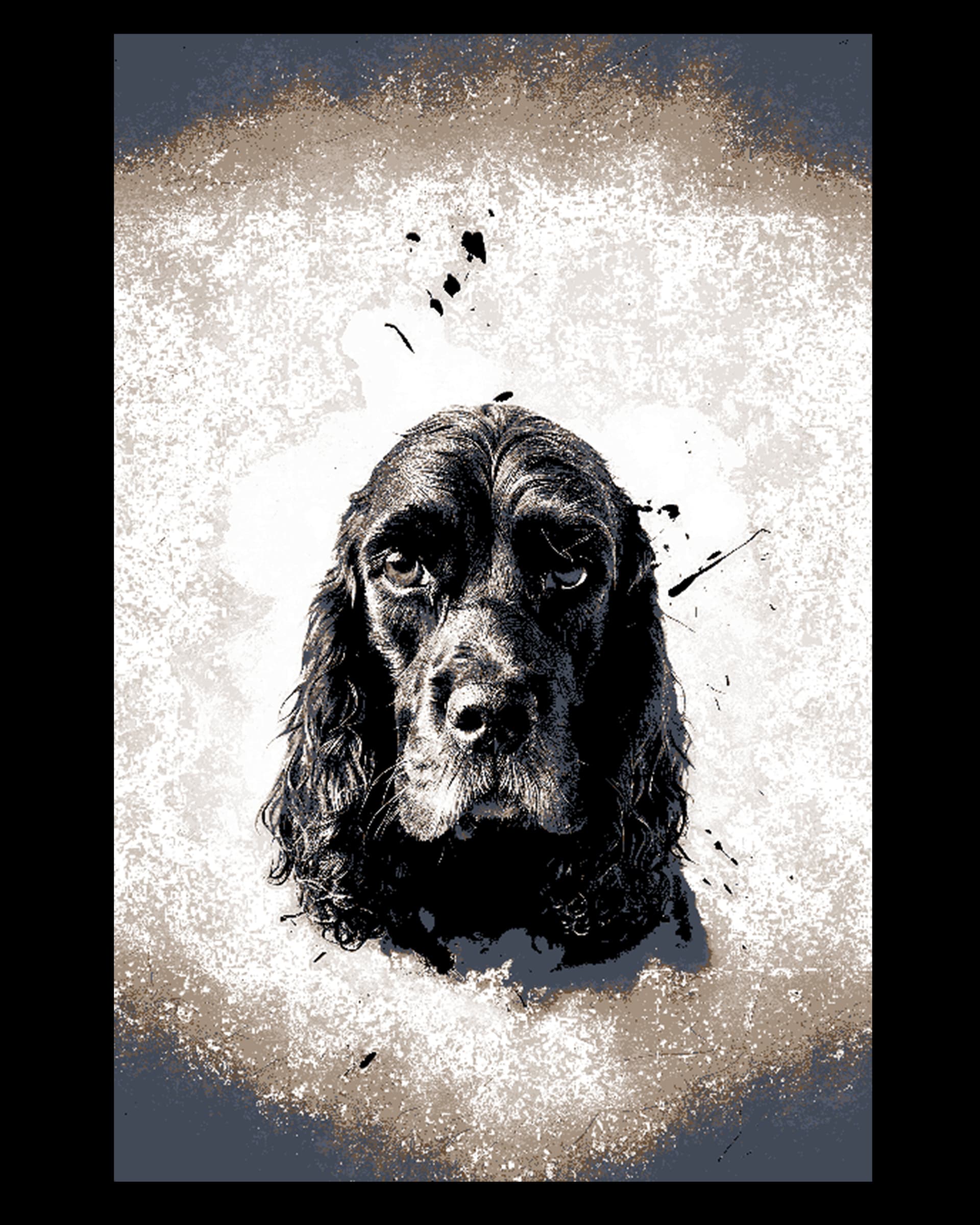Through the eyes of a friend 3 - Doggy wall art - Hueforge by BooneCo3d HueForge model: Through the eyes of a friend 3 - Doggy wall art - Hueforge by BooneCo3d