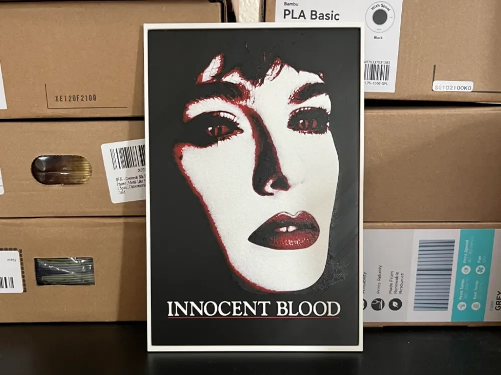 Innocent Blood Hueforge by Estiv HueForge model: Innocent Blood Hueforge by Estiv