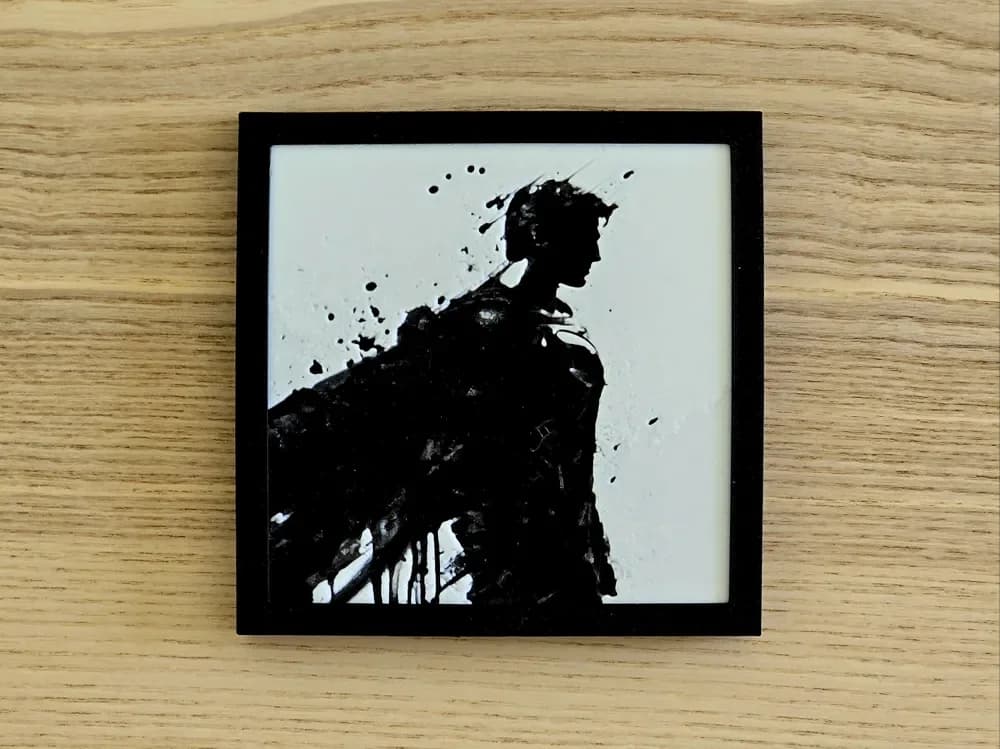 Superman Silhouette - HueForge Superman Silhouette - HueForge