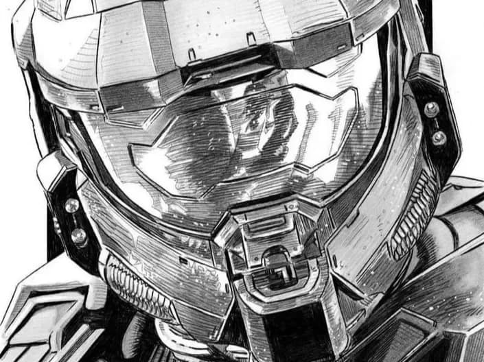 Master chief Halo hueforge by leshowpatate HueForge model: Master chief Halo hueforge by leshowpatate