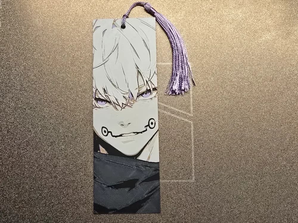Jujutsu Kaisen Bookmark - Toge Inumaki by 3D-Mentiel HueForge model: Jujutsu Kaisen Bookmark - Toge Inumaki by 3D-Mentiel