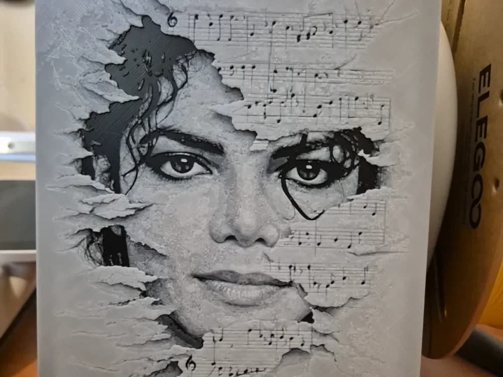 michael jackson song papers hueforge by Buntsta HueForge model: michael jackson song papers hueforge by Buntsta