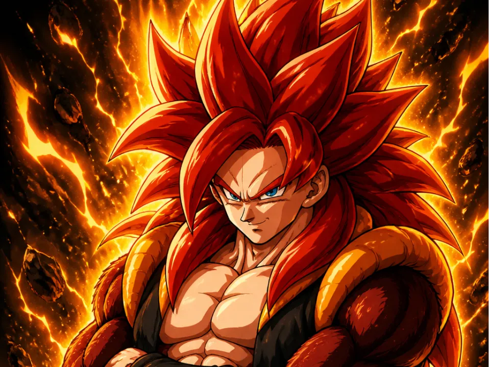 GOGETA SSJ4 - DRAGON BALL- HUEFORGE GOGETA SSJ4 - DRAGON BALL- HUEFORGE