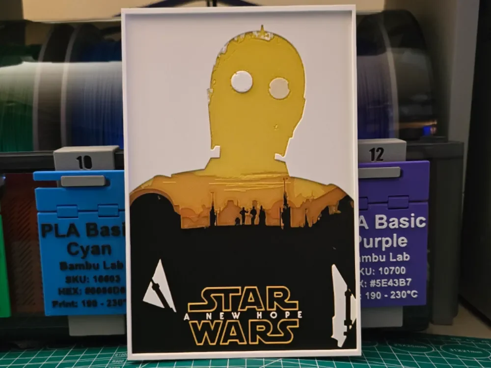 Star Wars: Episode IV A New Hope Movie Poster V2