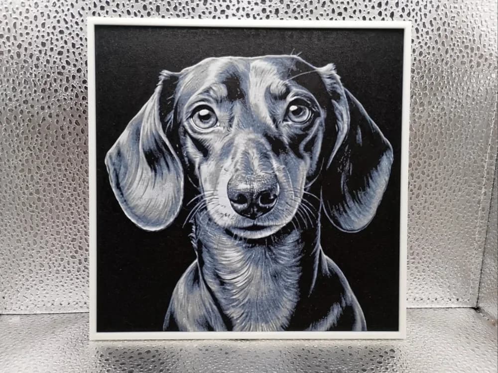 Dachshund - Hueforge by Borishotch Industries HueForge model: Dachshund - Hueforge by Borishotch Industries