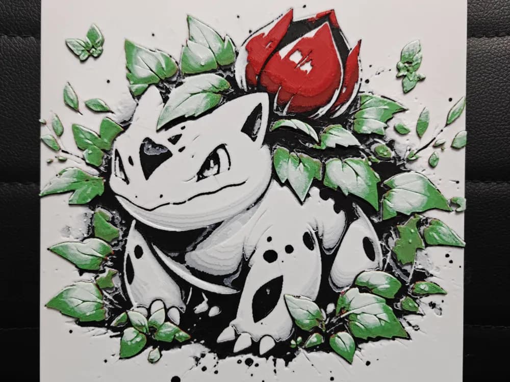 Ivysaur by TheHueforgeLady HueForge model: Ivysaur by TheHueforgeLady
