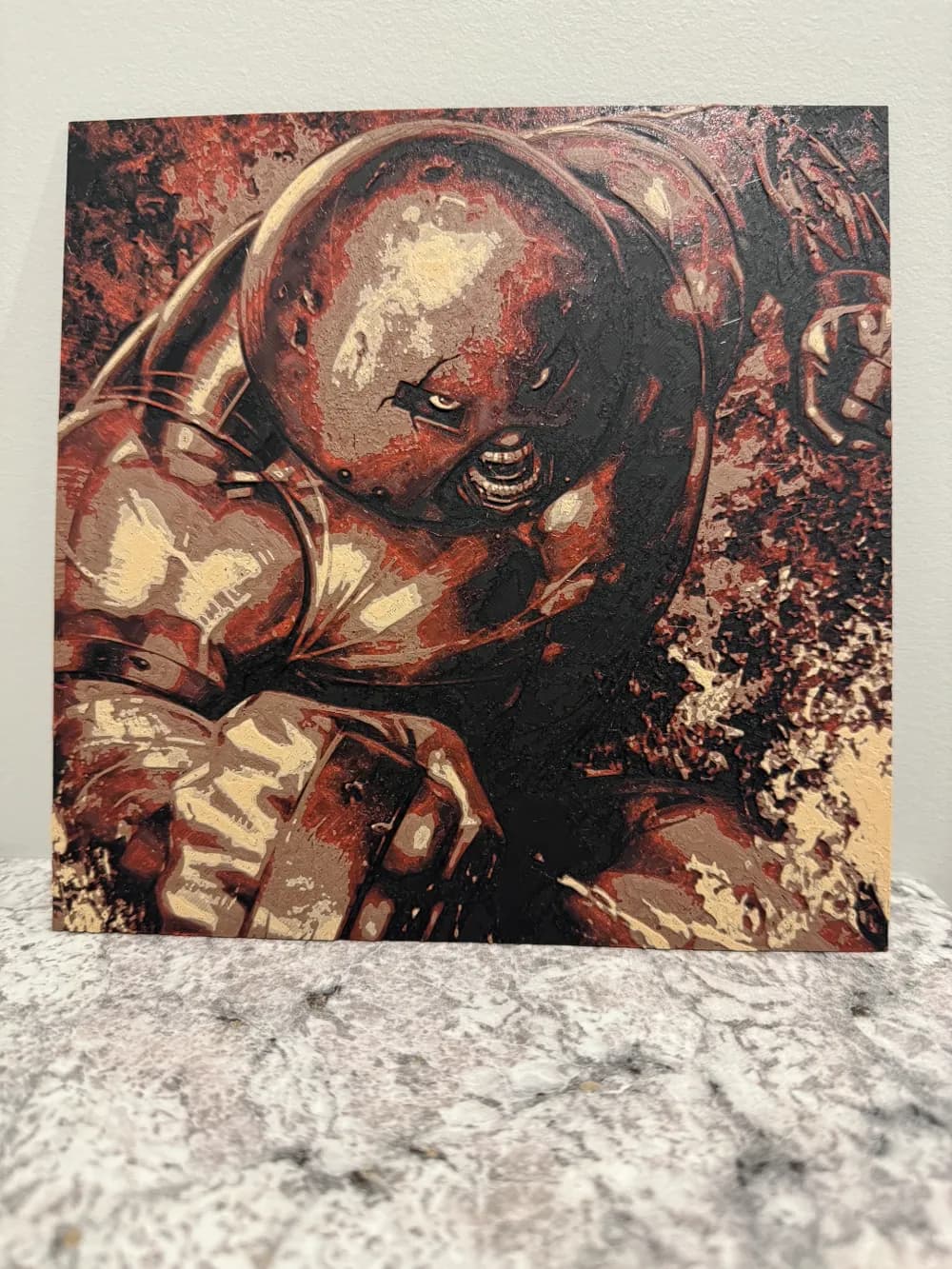 HueForge model: Juggernaut - Hueforge by Canadian Gamer