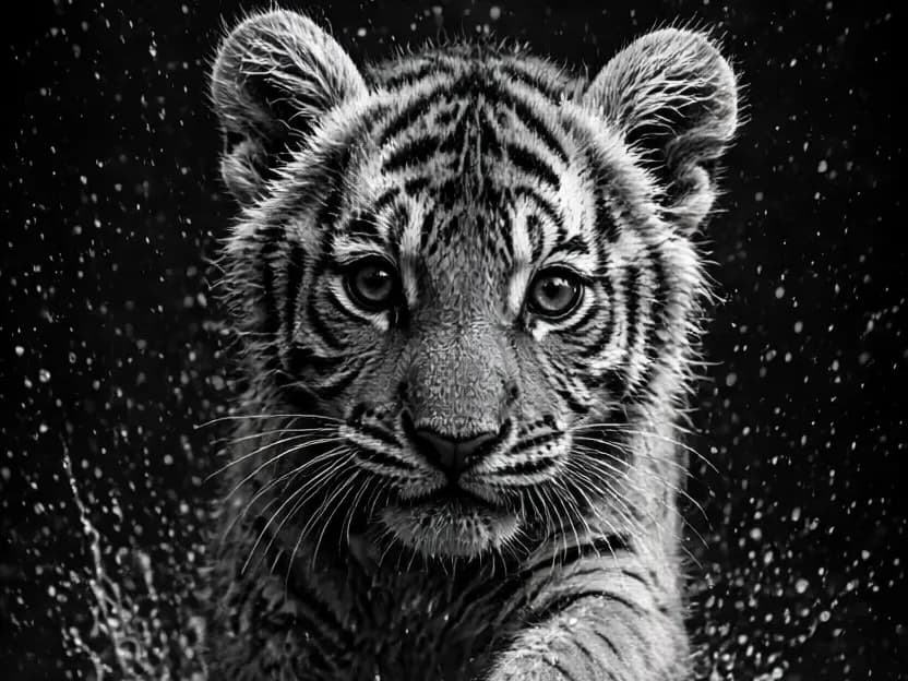 Baby Tiger – Baby Animals Series EASY PRINT Baby Tiger – Baby Animals Series EASY PRINT