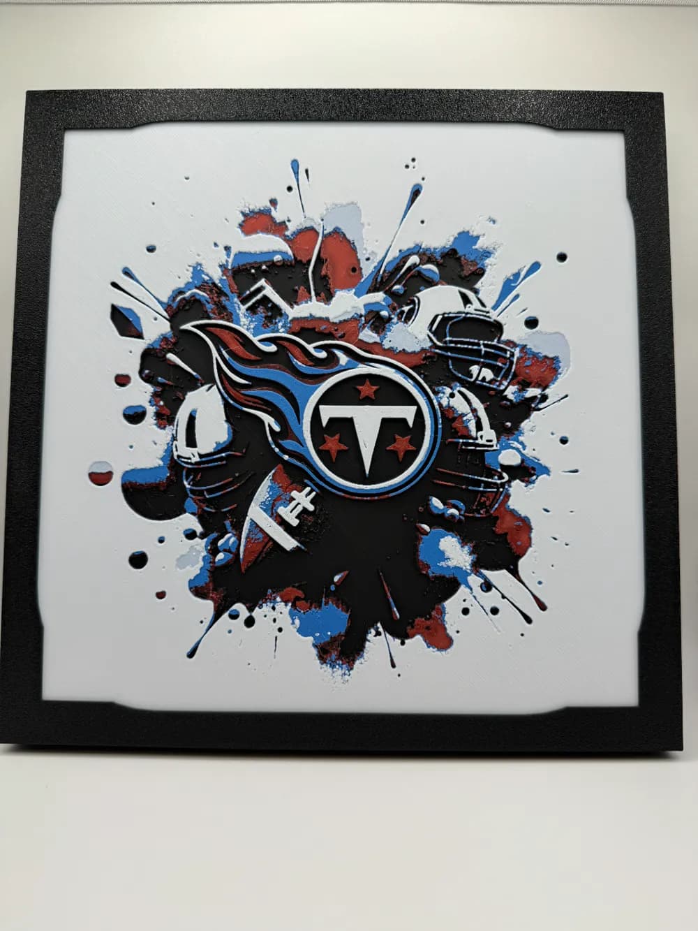 Tennessee Titans - NFL Hueforge by Canadian Gamer HueForge model: Tennessee Titans - NFL Hueforge by Canadian Gamer
