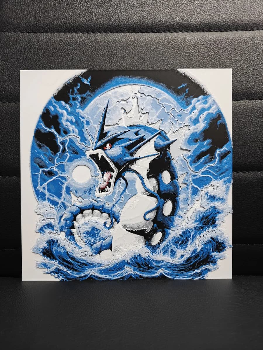 Gyarados by TheHueforgeLady HueForge model: Gyarados by TheHueforgeLady