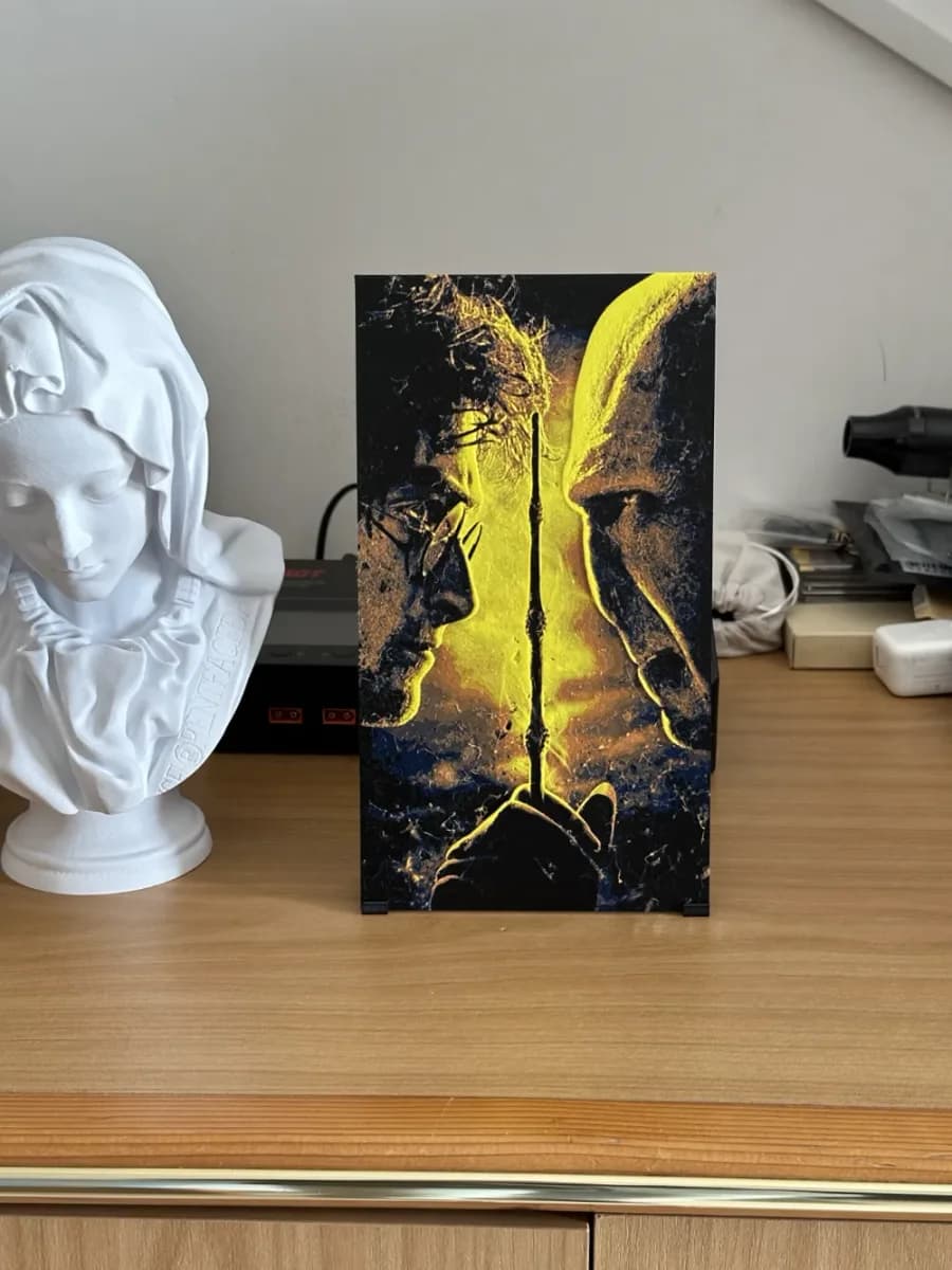 Harry Potter - Voldemort HueForge by enricoRE HueForge model: Harry Potter - Voldemort HueForge by enricoRE