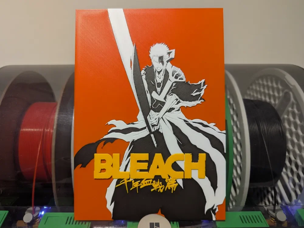 HueForge model: Bleach: Thousand Year Blood War Season 4 Promo by Razel