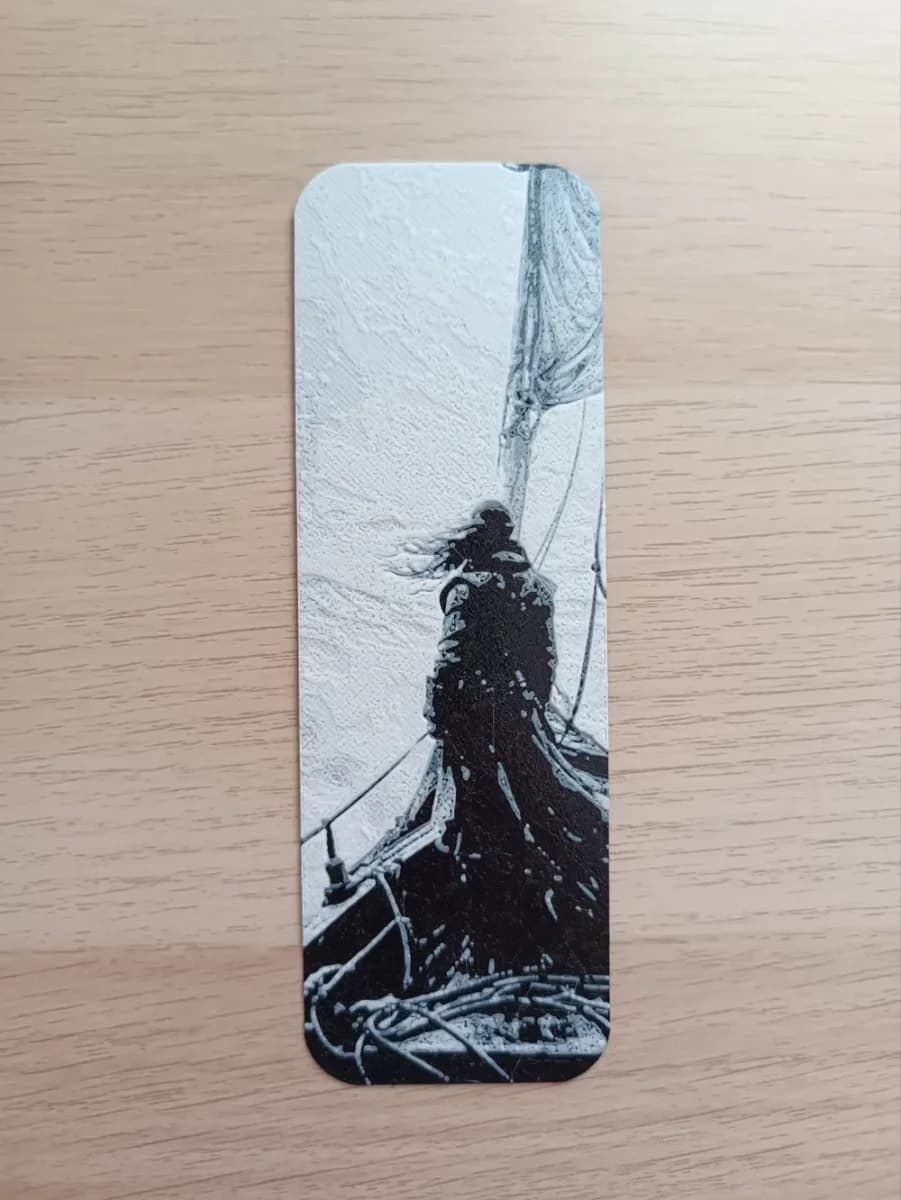 Sailor Bookmark by Atrus Design HueForge model: Sailor Bookmark by Atrus Design