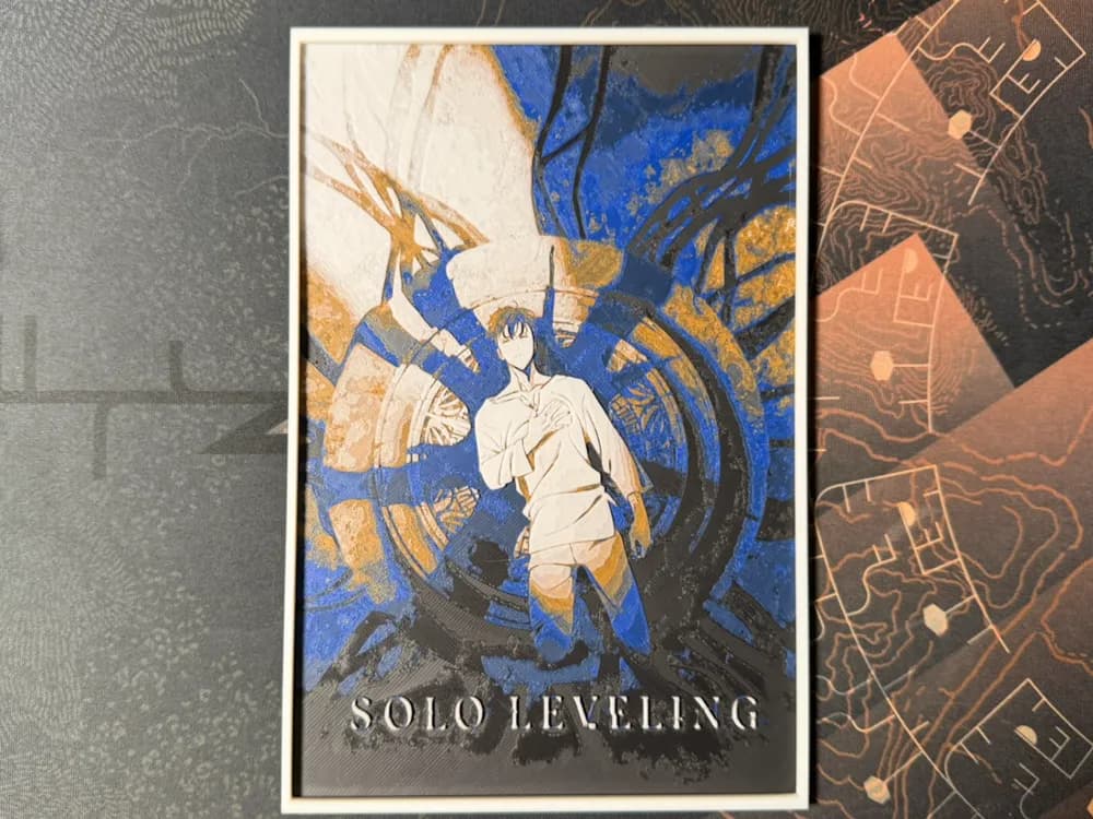 Solo Leveling - HueForge by ZorPrime7 HueForge model: Solo Leveling - HueForge by ZorPrime7