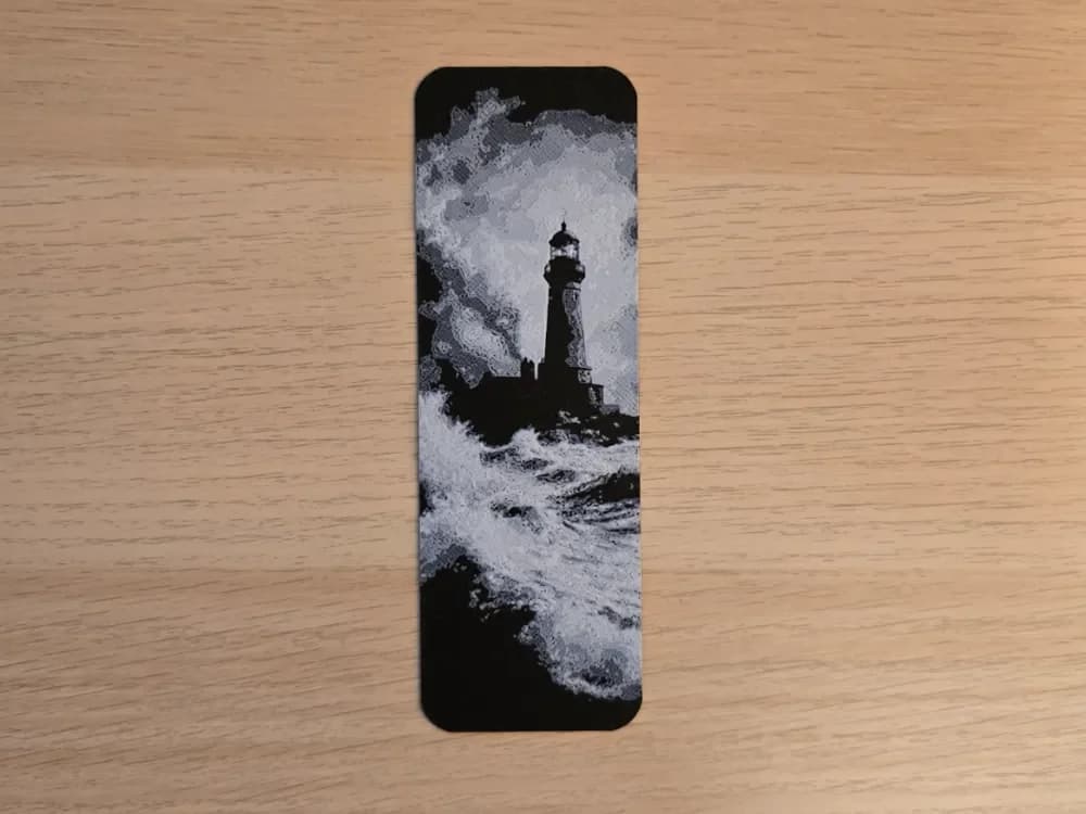 Lighthouse 4 Bookmark by Atrus Design HueForge model: Lighthouse 4 Bookmark by Atrus Design