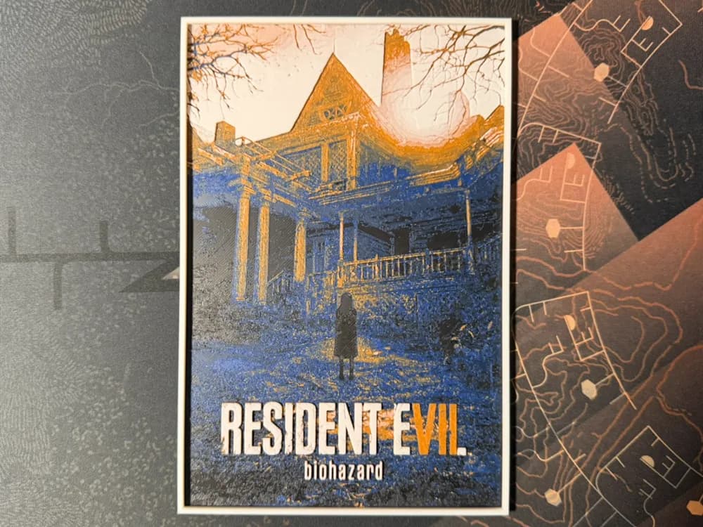 Resident Evil 7: Biohazard - HueForge by ZorPrime7 HueForge model: Resident Evil 7: Biohazard - HueForge by ZorPrime7