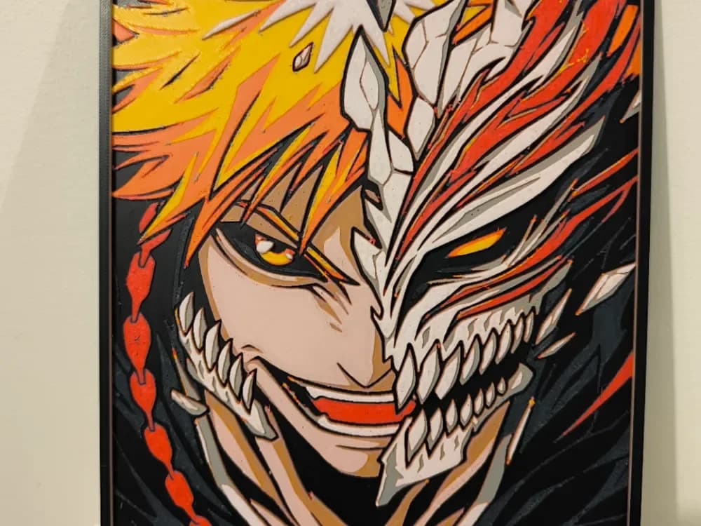 kurosaki ichigo by Dark behelit HueForge model: kurosaki ichigo by Dark behelit