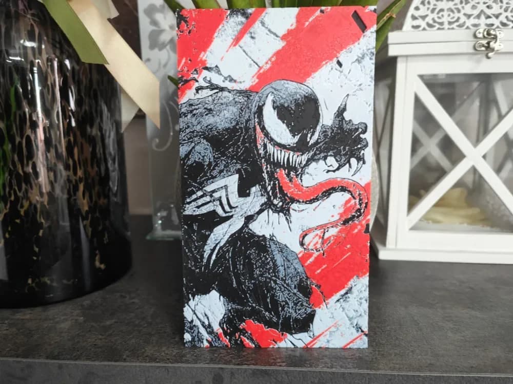 Venom Fanart - Hueforge by S1M0N389 HueForge model: Venom Fanart - Hueforge by S1M0N389