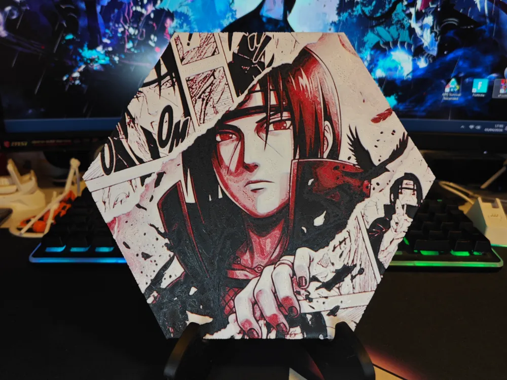 Hueforge Hitachi (Naruto) honeycomb mode Hueforge Hitachi (Naruto) honeycomb mode