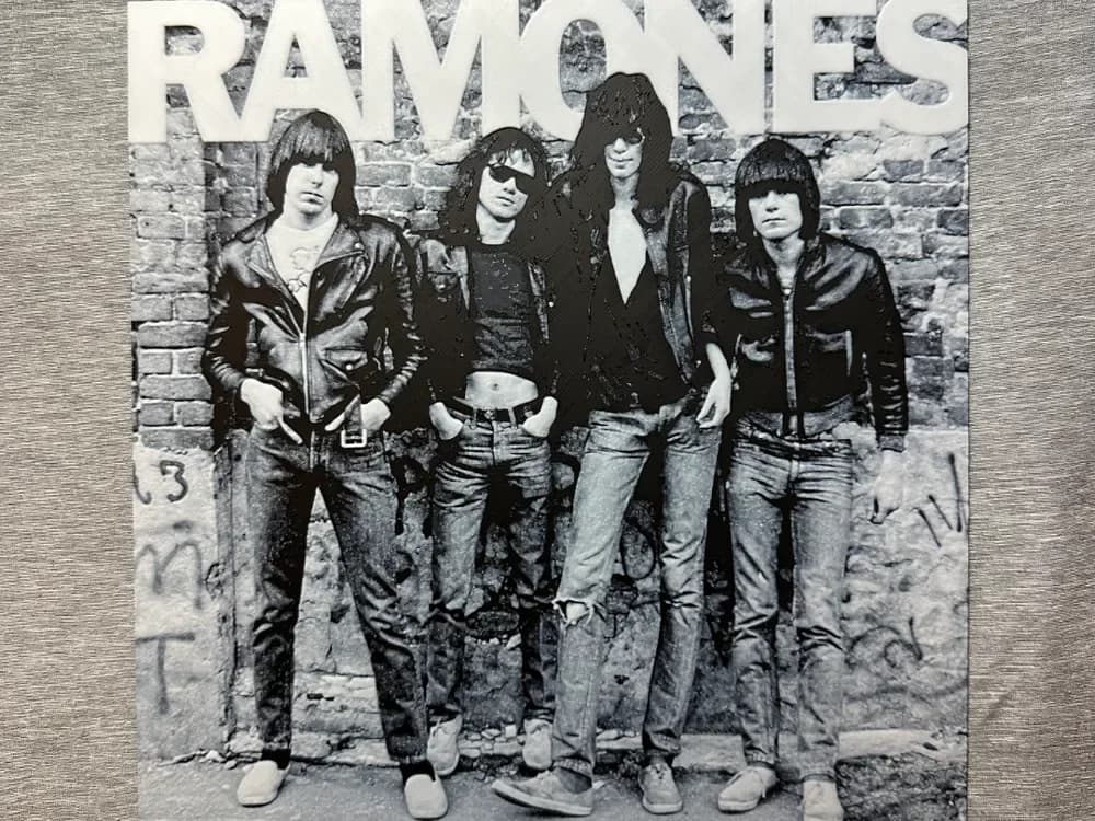 HueForge model: Ramones Album Cover Hueforge by Hey Ben