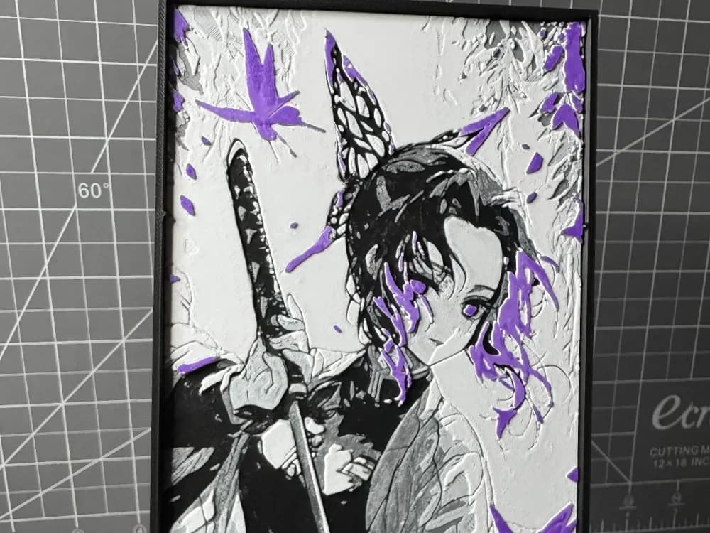 Hueforge of Shinobu From Demon Slayer