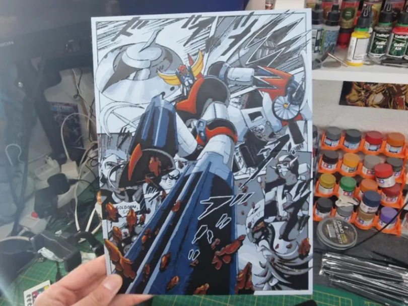 Goldorak Hueforge - Grendizer manga page Goldorak Hueforge - Grendizer manga page