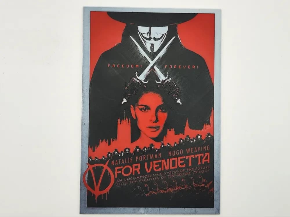 V for vendetta - hueforge by Altf4-Formation HueForge model: V for vendetta - hueforge by Altf4-Formation