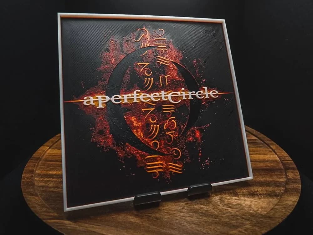 A Perfect Circle – Mer De Noms (Album Art) by HugheCraft HueForge model: A Perfect Circle – Mer De Noms (Album Art) by HugheCraft