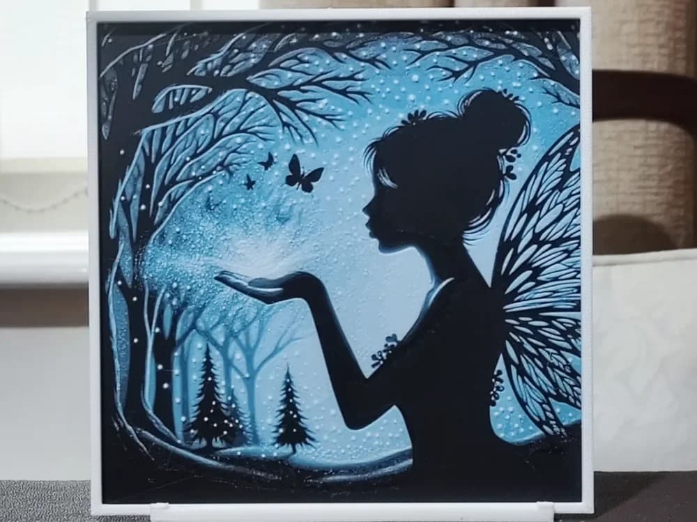 HueForge model: When You Wish Upon A Star - HueForge 3 Color by BoDad