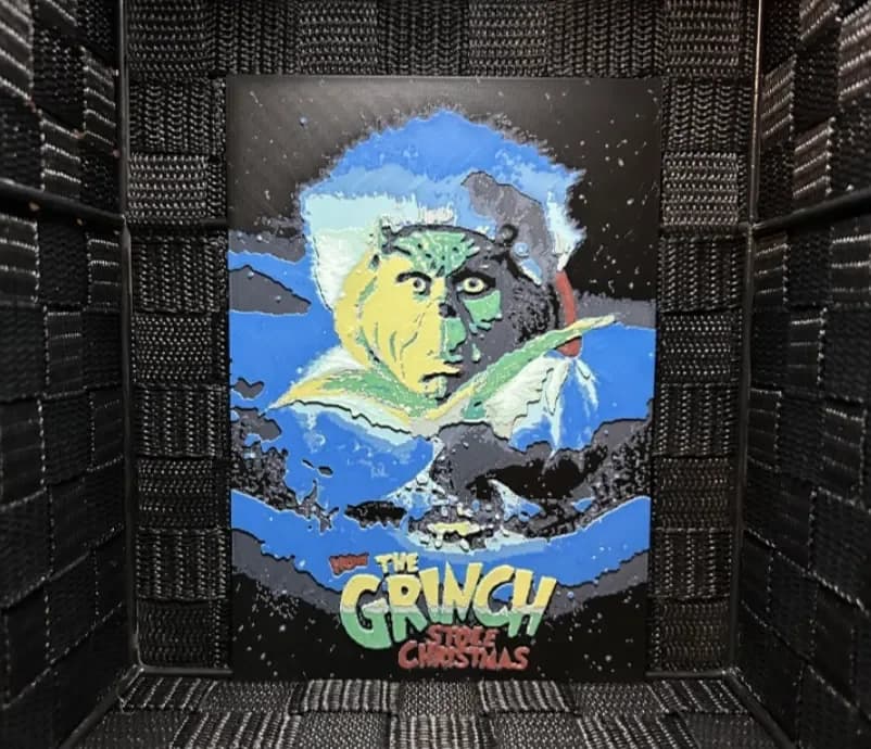 HueForge model: Hueforge Movie Poster - The Grinch - by JoDau