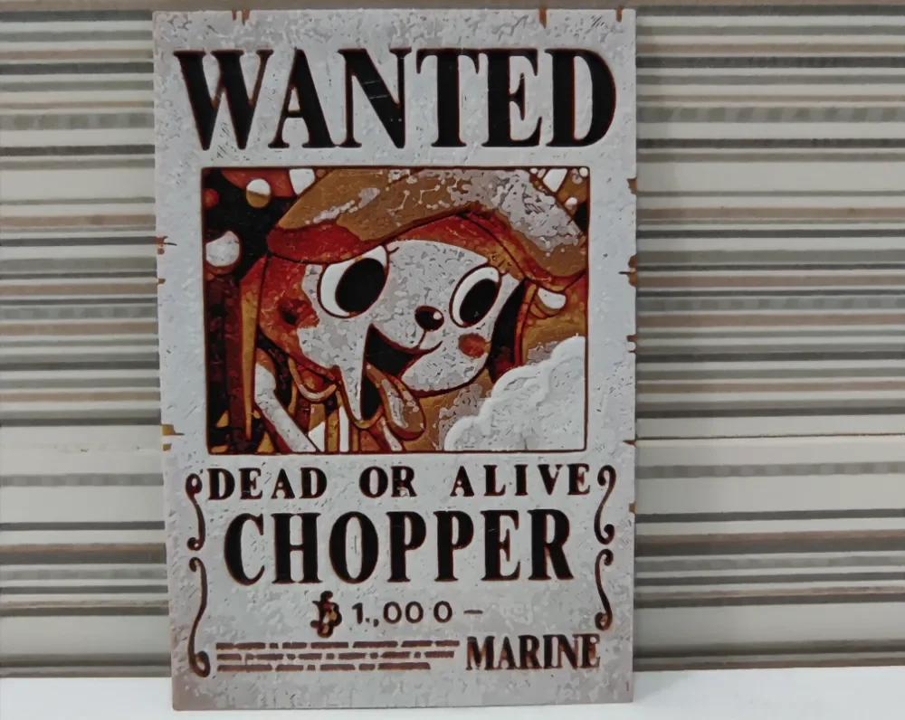 Hueforge style letter from Chopper by Litolunar HueForge model: Hueforge style letter from Chopper by Litolunar