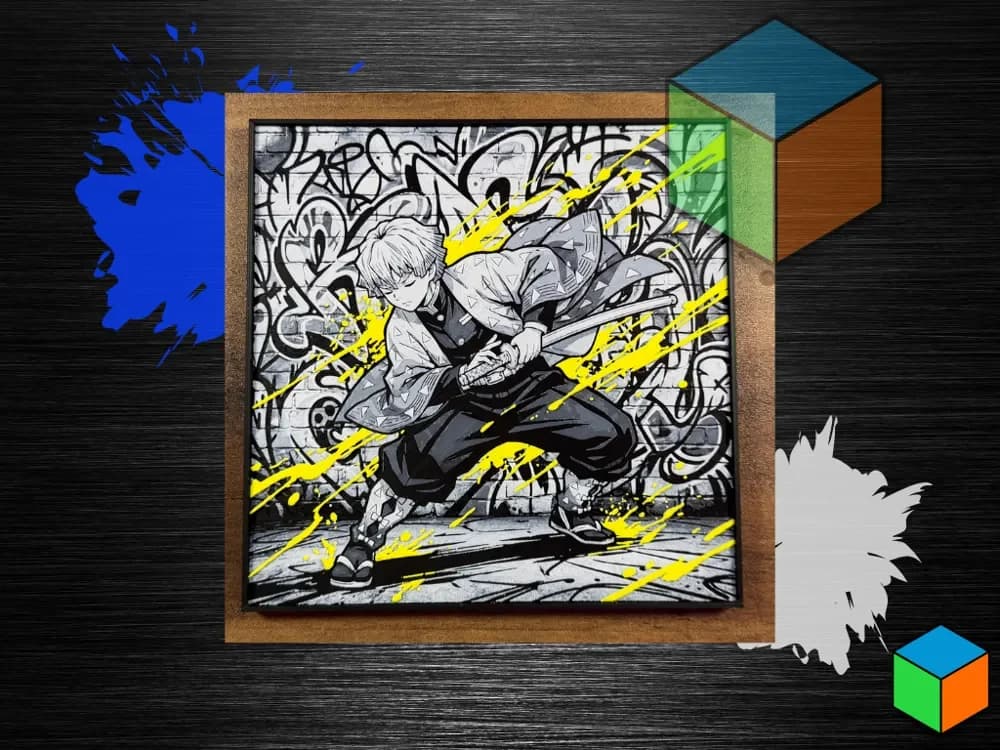Zenitsu Agatsuma — HueForge Art | Demon Slayer Zenitsu Agatsuma — HueForge Art | Demon Slayer