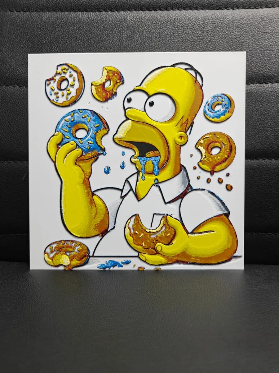 Homer by TheHueforgeLady HueForge model: Homer by TheHueforgeLady