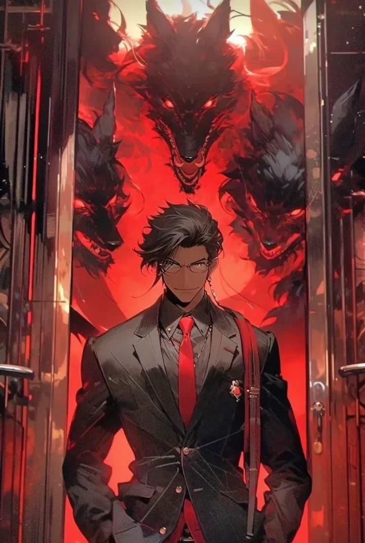 HueForge model: Lord of Cerberus by Garuda3D