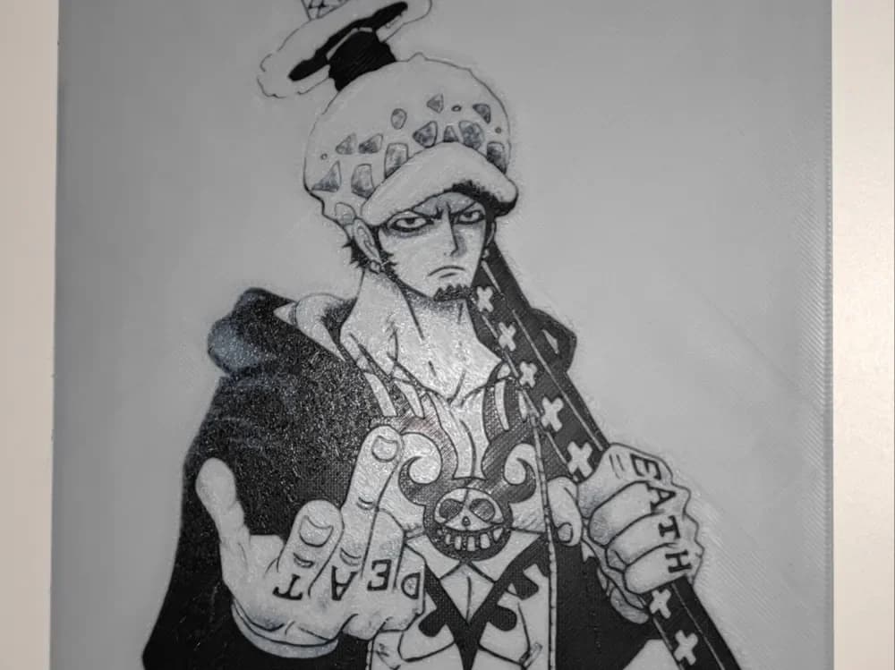 One Piece Trafalger Law Hueforge One Piece Trafalger Law Hueforge