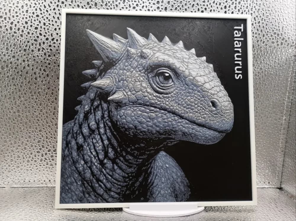 Talarurus hueforge by Borishotch Industries HueForge model: Talarurus hueforge by Borishotch Industries