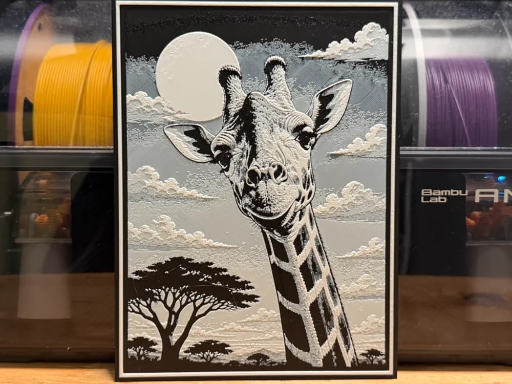 Giraffe HueForge Giraffe HueForge
