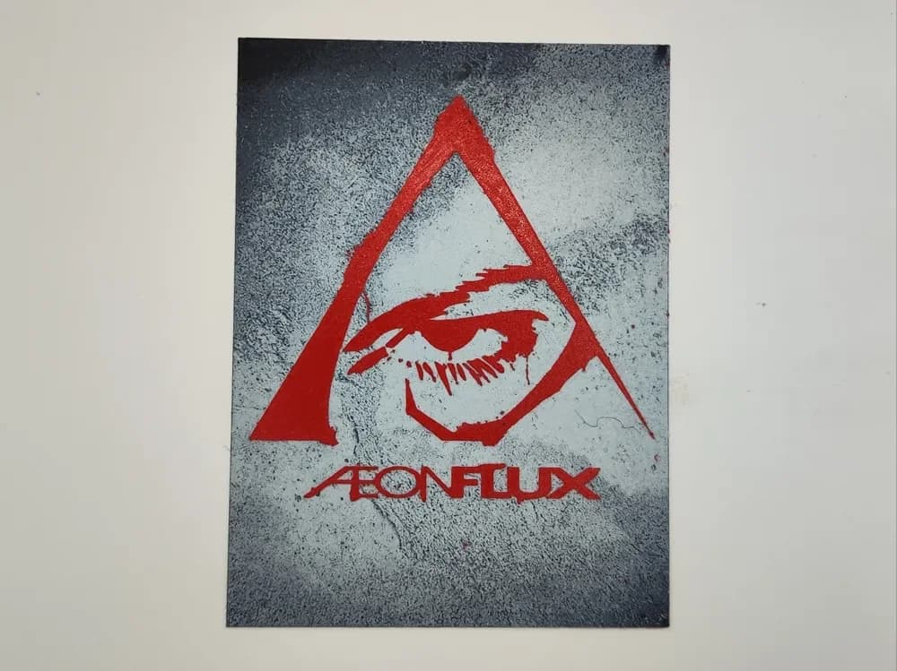 AeonFlux - Hueforge by Altf4-Formation HueForge model: AeonFlux - Hueforge by Altf4-Formation