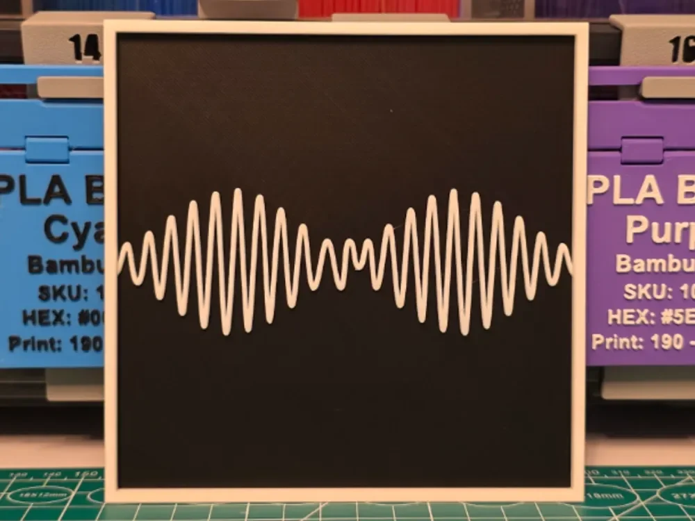 Arctic Monkeys "AM" Album - Hueforge Art by Lumpy3D HueForge model: Arctic Monkeys "AM" Album - Hueforge Art by Lumpy3D